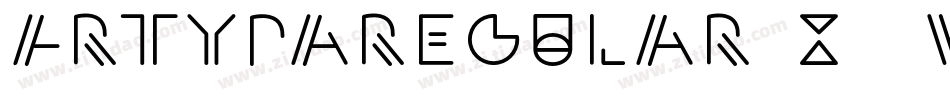ArtypaRegular-X33WG字体转换