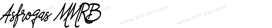 Asfrogas-MMRB字体转换