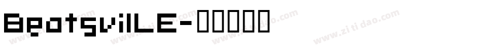 BeatsvilLE字体转换