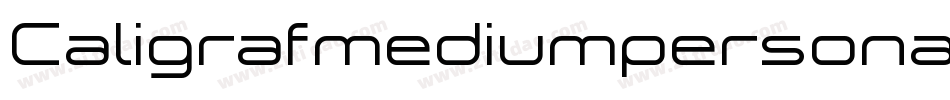 Caligrafmediumpersonaluse-ZVJ6J字体转换