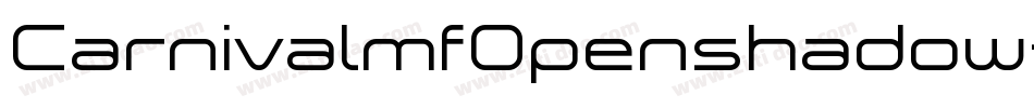 CarnivalmfOpenshadow-ld5w字体转换