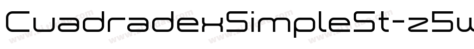 CuadradexSimpleSt-z5w0字体转换