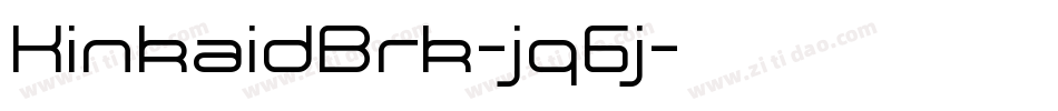 KinkaidBrk-jq6j字体转换 KinkaidBrk-jq6j字体转换