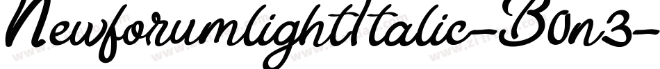 NewforumlightItalic-B0n3字体转换 NewforumlightItalic-B0n3字体转换