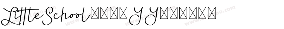 LittleSchool7-64YY字体转换
