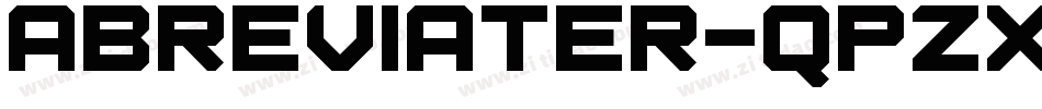 Abreviater-qpzx字体转换