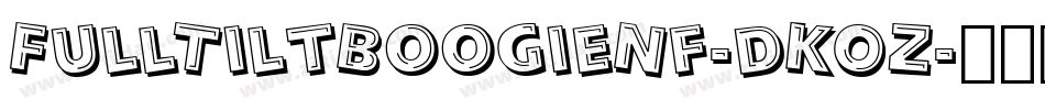 FullTiltBoogieNf-dKOZ字体转换