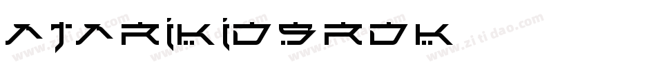 AtariKids-r3dK字体转换