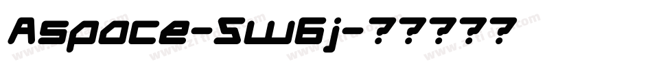Aspace-5w6j字体转换