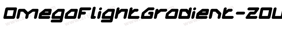 OmegaFlightGradient-2OW8v字体转换