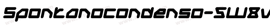 Spontanocondenso-5W8v字体转换 Spontanocondenso-5W8v字体转换