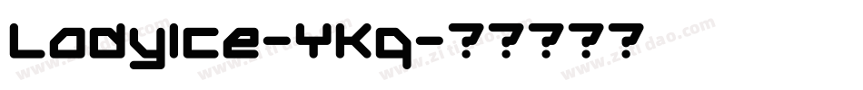 LadyIce-YKq字体转换