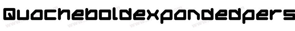Quacheboldexpandedpersonal-PKqYx字体转换