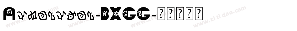 Atlantean-BXGG字体转换