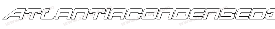AtlantiaCondensedItalic-1KEj字体转换