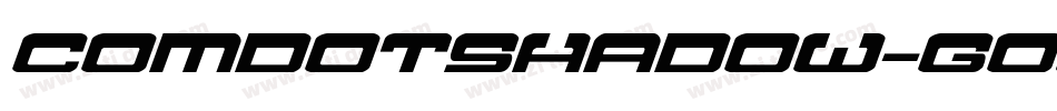 Comdotshadow-GO6m字体转换