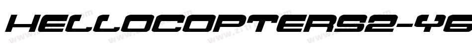 HelloCopters2-y6m3字体转换