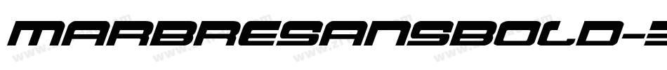 MarbresansBold-3za6M字体转换