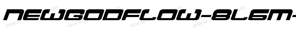 Newgodflow-8L6M字体转换