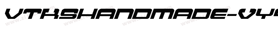 VtksHandMade-vY4O字体转换