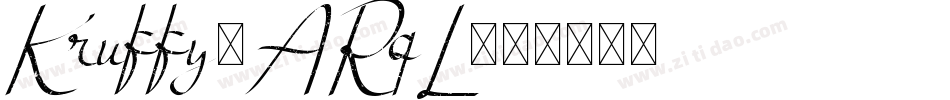 Kruffy-ARqL字体转换