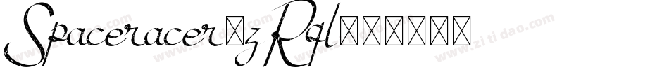 Spaceracer-zRql字体转换