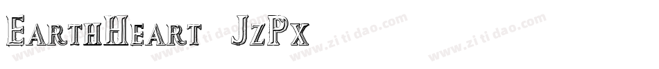 EarthHeart-JzPx字体转换