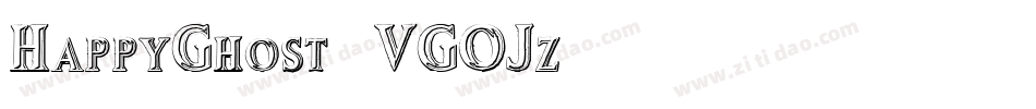 HappyGhost-VGOJz字体转换 HappyGhost-VGOJz字体转换