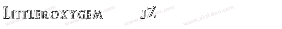 Littleroxygem-97jZ字体转换