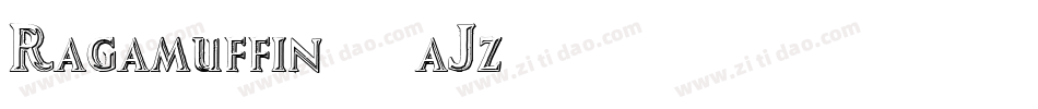 Ragamuffin-3aJz字体转换