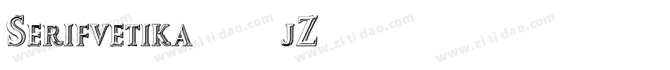 Serifvetika-14jZ字体转换