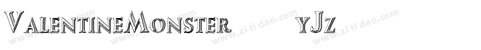 ValentineMonster-51yJz字体转换
