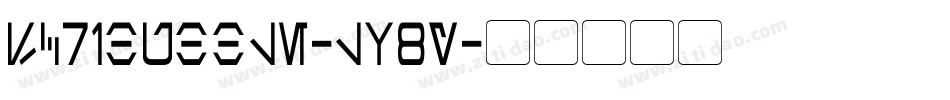 ScriBubble-lV8y字体转换