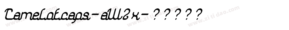 Camelotcaps-aW2x字体转换