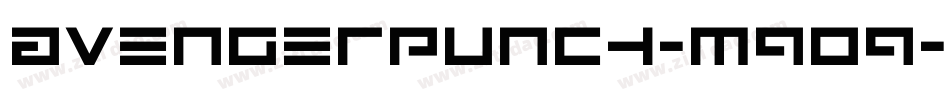 AvengerPunch-m9o9字体转换