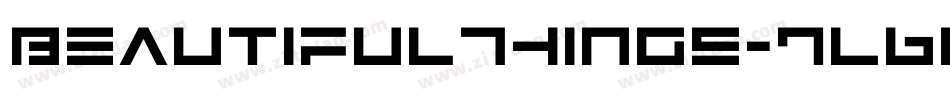 BeautifulThings-7L6w字体转换