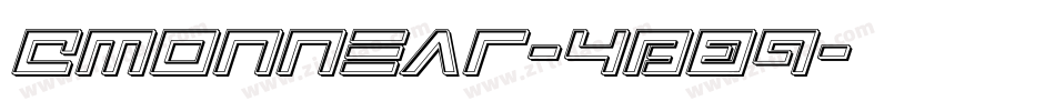 CmonNear-4B89字体转换