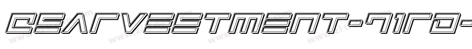 CsarVestment-71rD字体转换