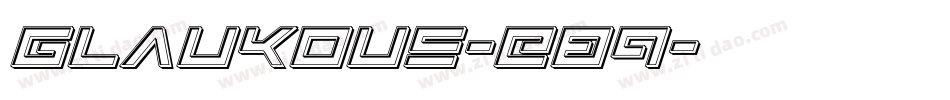 Glaukous-E89字体转换