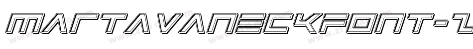 MartavaneckFont-Z89m字体转换