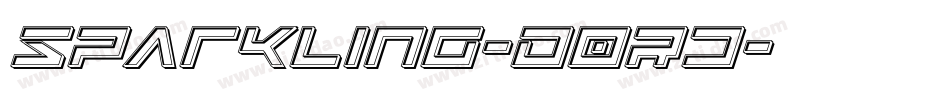 Sparkling-D0Rd字体转换