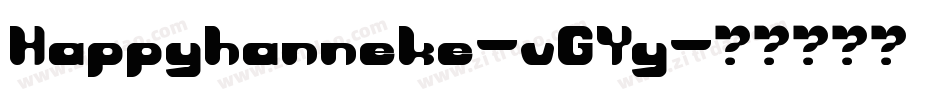 Happyhanneke-vGYy字体转换