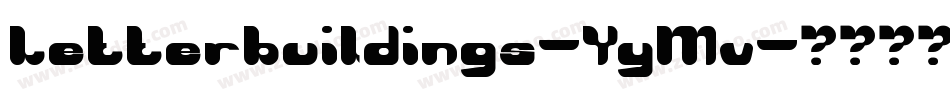 Letterbuildings-YyMv字体转换