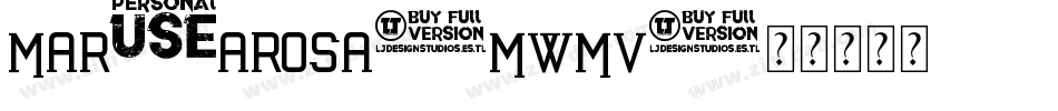 Margarosa-MWMv字体转换