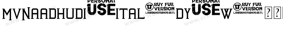 MvNaadhuDigital-Dy9W字体转换