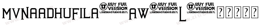 MvNaadhuFila-AWBL字体转换