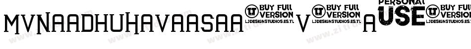 MvNaadhuHavaasaa-VJaz字体转换