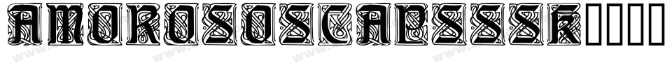 AmorosoSCapsSSK字体转换