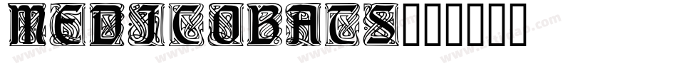 Medicobats字体转换