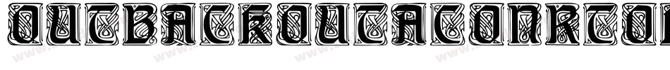 OutbackOutaConrtolSCapsSSK字体转换